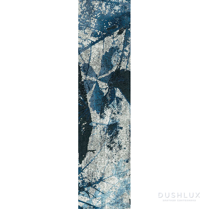 Фото Sicis Vetrite Стеклянная плитка 9.8х39.5см, универсальная, стекло, цвет: ricordo blue per-grey