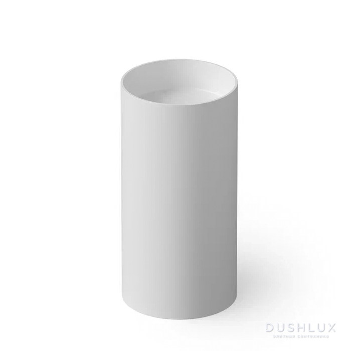 Фото Dea Design Pedestal Basin Раковина 40x40x82см., напольная, без отв., Solid Surface, цвет: White №18