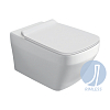Simas Baden Baden Унитаз 56x36см., подвесной, безободковый, цвет: белый матовый