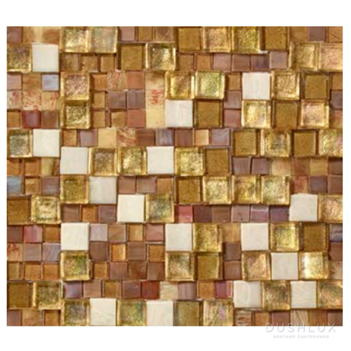 Фото Sicis Colors Мозаика 25.4x28.4см, настенная, цвет: caramel