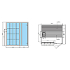 Effegibi Yoku S Shelf Сауна 202x180h214см, SX, цвет: на выбор