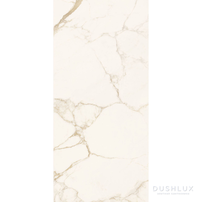 Фото Lea Ceramiche Delight Керамогранит 120x260x0.6см, универсальный, неглазурованный, декор chain d, цвет: calacatta oro/глянцевый