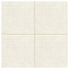 Mutina Azulej Керамогранит 20x20см, универсальный, глазурованный, цвет: renda bianco
