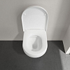 Villeroy&Boch Architectura Унитаз подвесной 370*530*330, безободковый, в комплекте сиденье c микролифтом, CeramicPlus, цвет альпийский белый