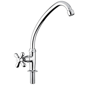 Emmevi Deco Classic Смеситель для раковины (поворотный излив 18 см), цвет: хром