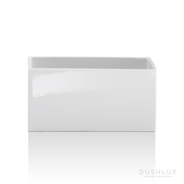Фото Decor Walther DW 624 Бокс универсальный 25x12x12см, фарфор, настольный, цвет: белый
