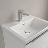 Villeroy&Boch Subway 3.0 Раковина 55х44х16.5см., 1 отв., подвесная, CeramicPlus, с переливом, цвет: белый камень